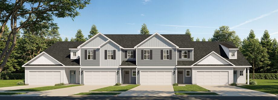 Carriage Townhome front view of house